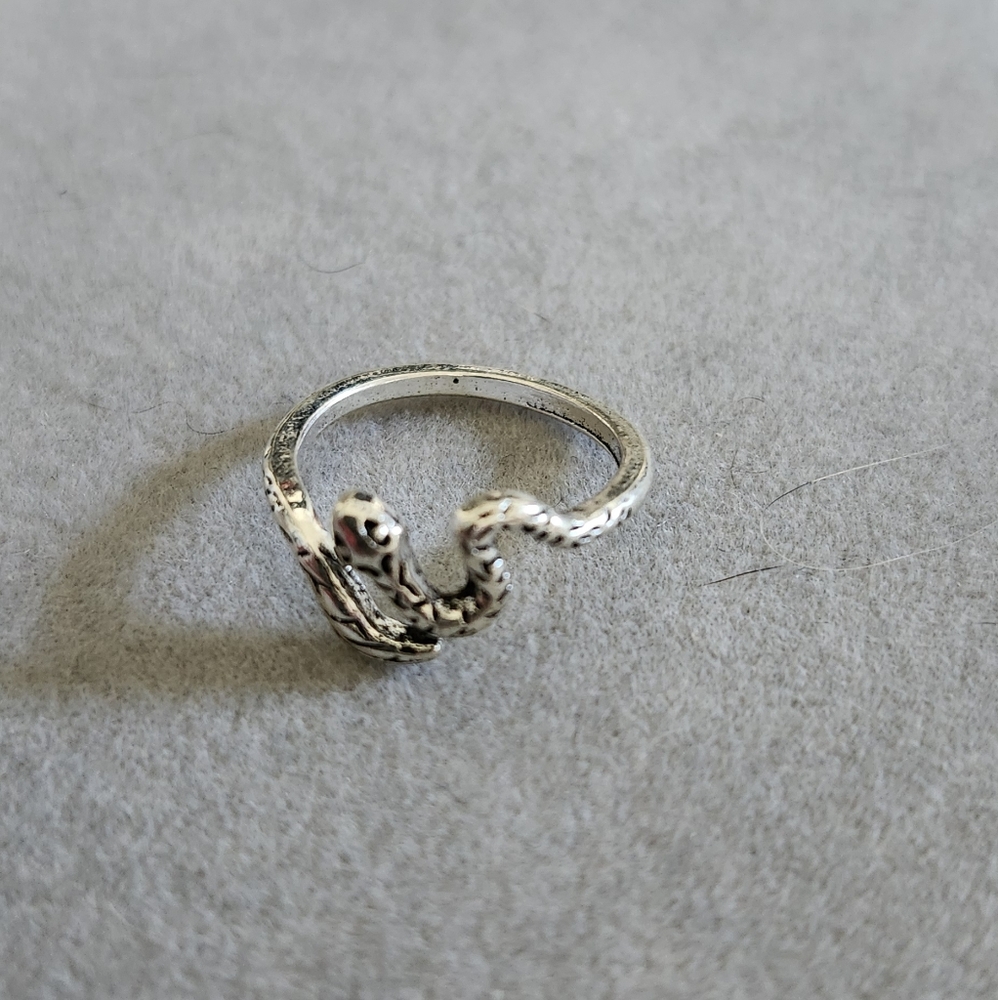 Silver Snake Ring